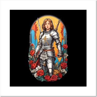 St Joan of Arc Am Not Afraid I Was Born Do This Saint Posters and Art